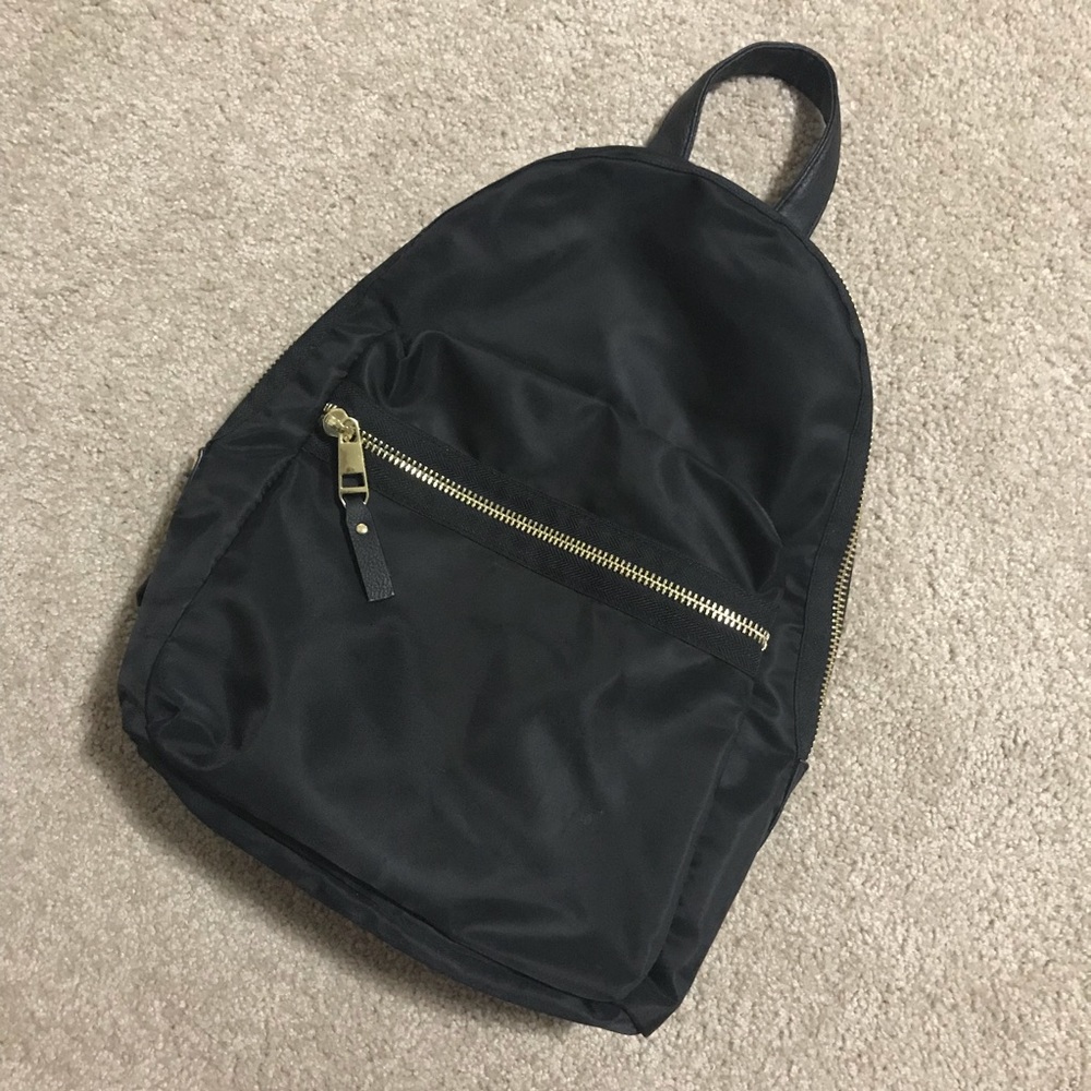 Madden Girl Black Nylon Backpack